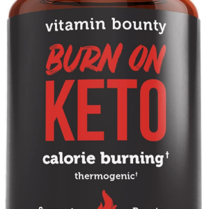 Keto Multivitamin - Keto Vitamins, Keto Multivitamin Women and Men, Electrolytes with Vitamin C, Magnesium, Collagen, Potassium, MCT, Energy Support (Burn On Keto) 60 caps